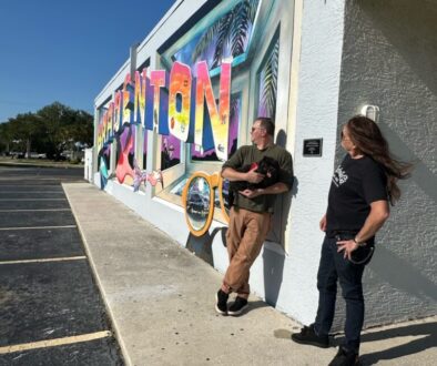 Brandon Scott and Jorde' best mural artist